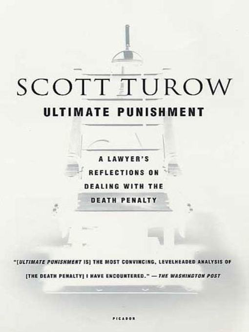 Title details for Ultimate Punishment by Scott Turow - Wait list